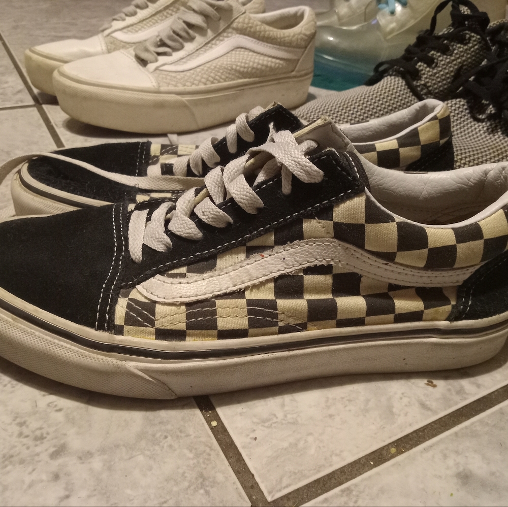Checker old skool van